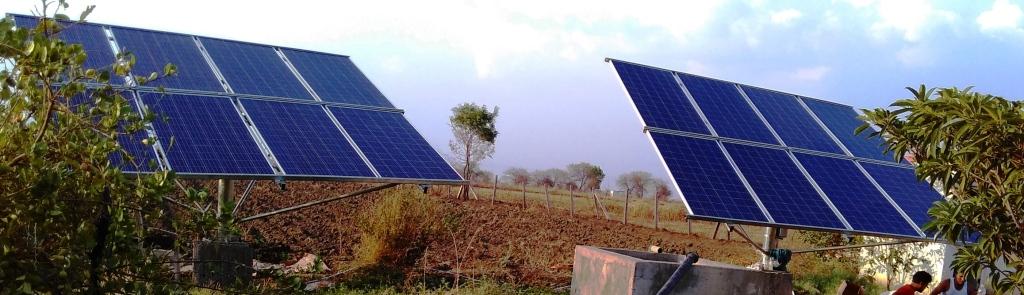 Solar Pumping System Under CREDA's  Sour Sujala Yojna